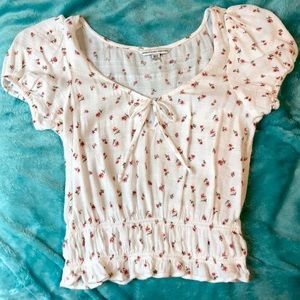 American Eagle Keyhole Blouse - XS
